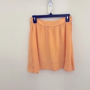 Whitney Eve- Size Small- Tangerine Orange Skirt